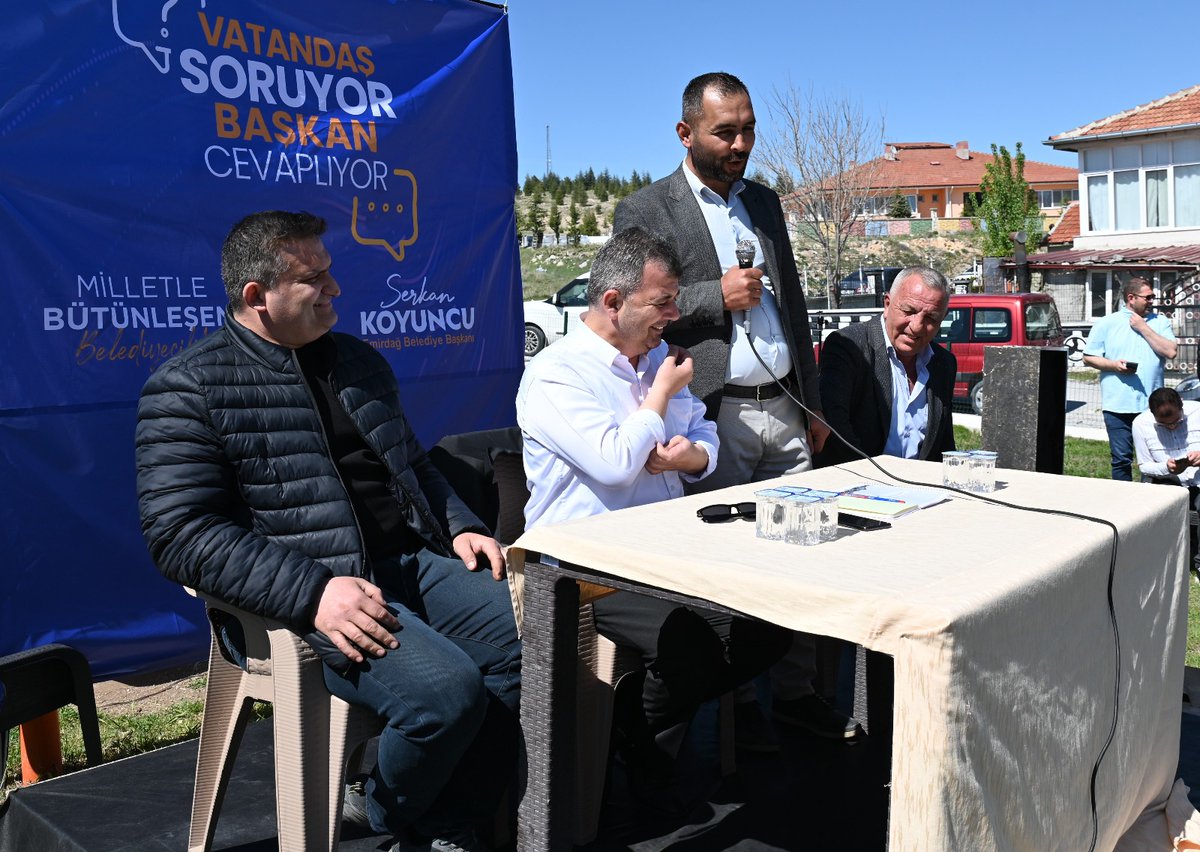 Başkan, Menderes Mahallesi'nde Vatandaşlarla Buluştu