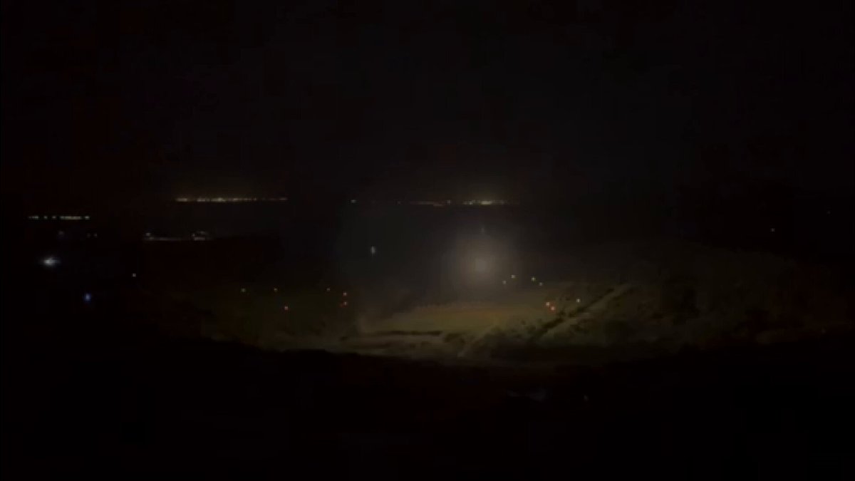 55'inci Mekanize Piyade Tugayı'ndan Gelibolu'da Gece Atışlı Tatbikat
