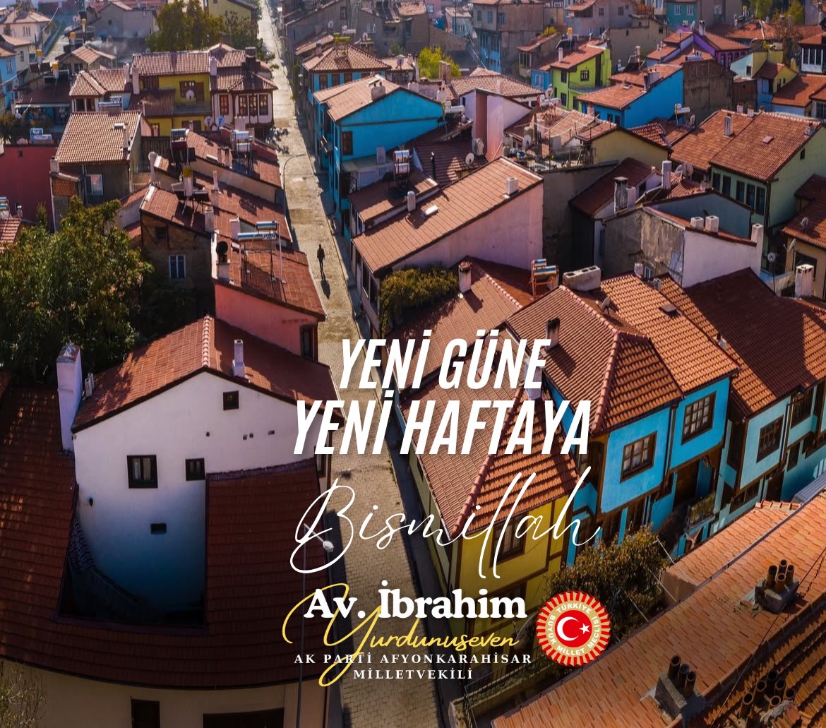 Avukat İbrahim Yurdunuseven, Afyonkarahisar'dan Hayırlı Haftalar Mesajı Yayınladı