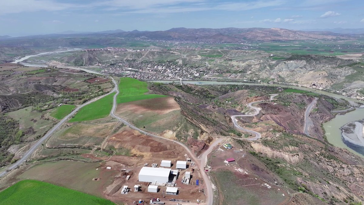 Elazığ'da İçme Suyu Arıtma Tesisleri İnşaatı Devam Ediyor
