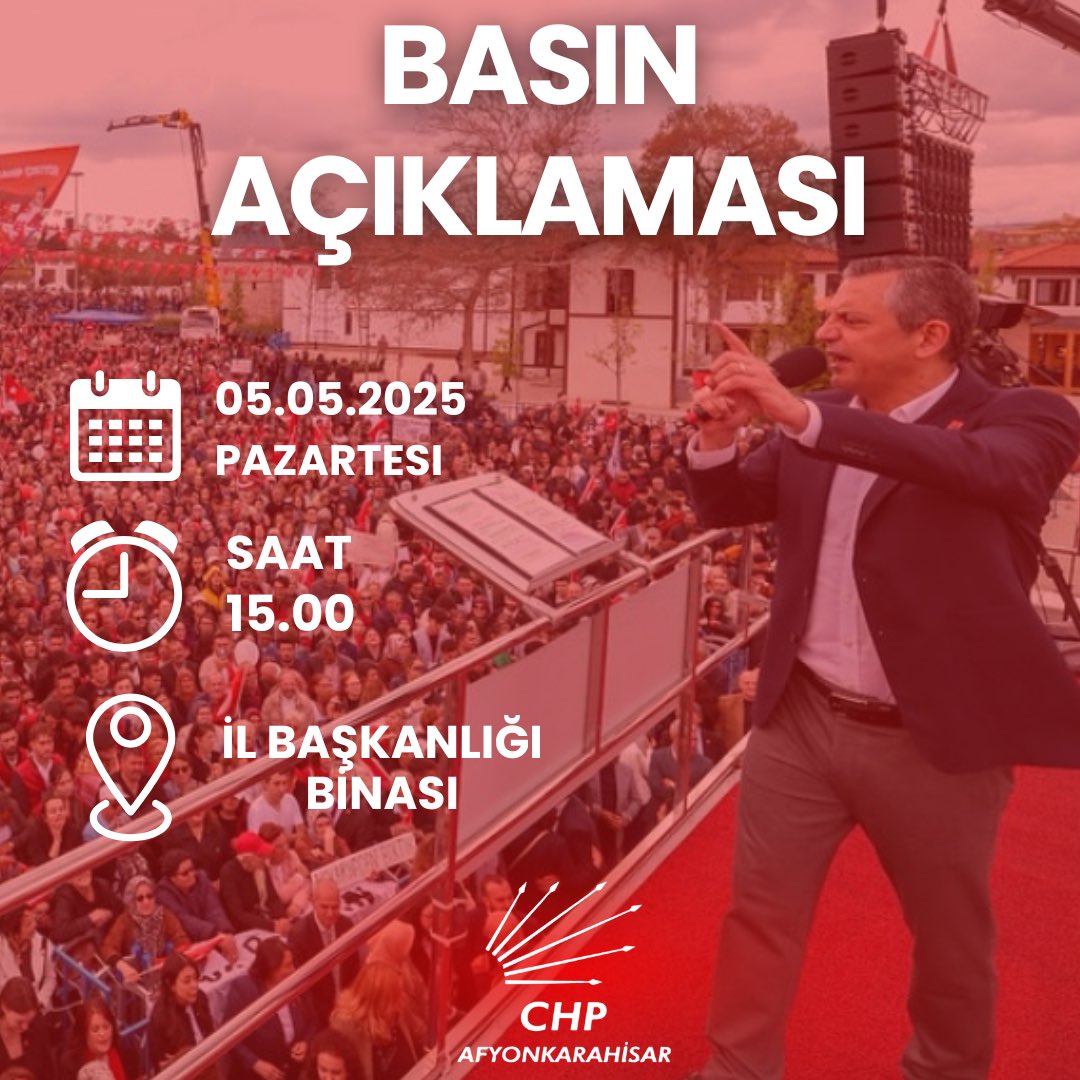 CHP, Genel Başkan Özgür Özel'e Yönelik Saldırıya Karşı 81 İlde Ortak Basın Açıklaması Yapacak