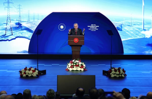 Cumhurbaşkanı Erdoğan, Yenilenebilir Enerji Yatırımlarının Toplu Açılış Törenine Katıldı