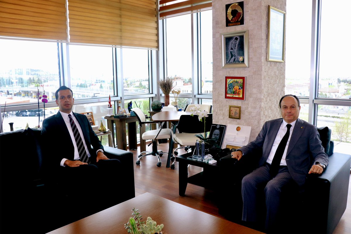 Kaymakam ASLAN, ATSO Başkanı SERTESER'e Taziye Ziyareti Gerçekleştirdi