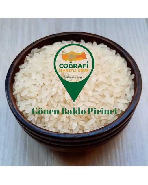 Gönen Baldo Pirinci Coğrafi İşaretle Tescillendi