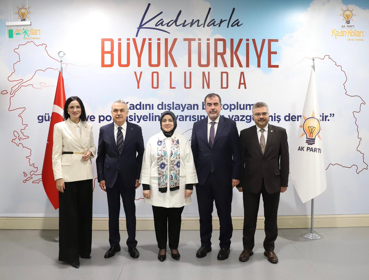AK Parti Aydın Heyeti, AK Parti Genel Merkezi'ni Ziyaret Etti
