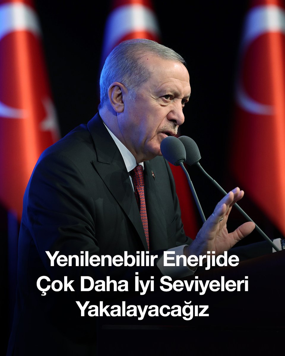 Erdoğan: Türkiye, Yenilenebilir Enerjiye 80 Milyar Dolarlık Yatırım Yapacak