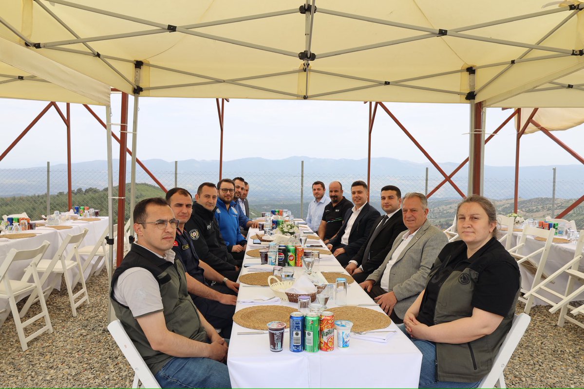 Kaymakam ve Protokol Üyeleri, Enerjisa Tarafından Düzenlenen Yemeğe Katıldı