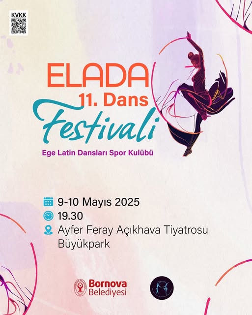 Bornova'da ELADA 11. Dans Festivali Latin Rüzgârını Getiriyor