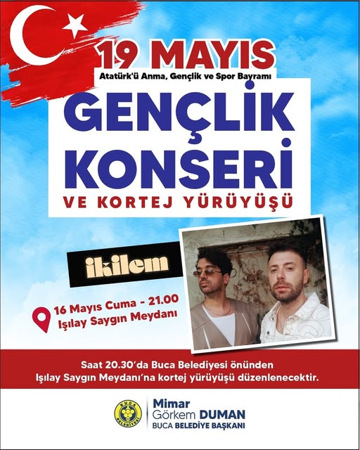 Buca Belediyesi, Atatürk'ü Anma Gençlik ve Spor Bayramı'nı Etkinliklerle Kutlayacak