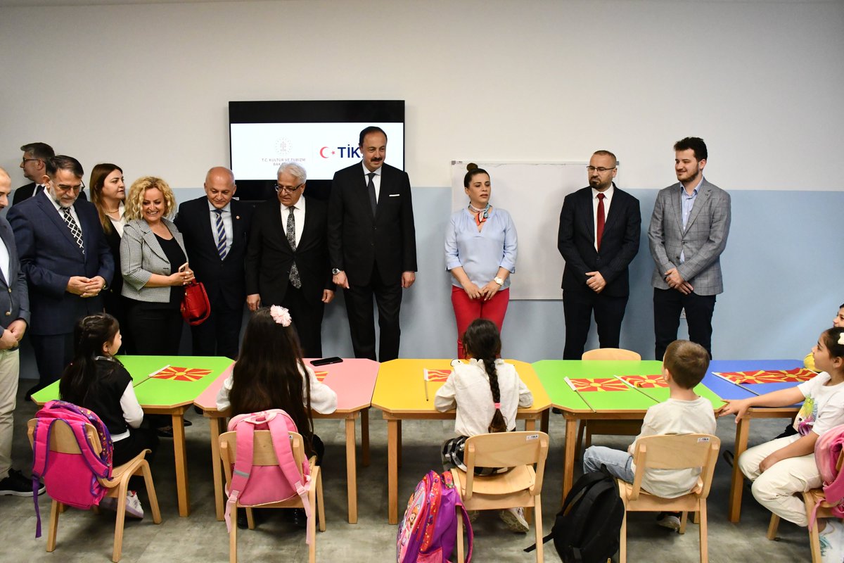 TİKA, Kuzey Makedonya'da Eğitim Projelerini Tamamladı