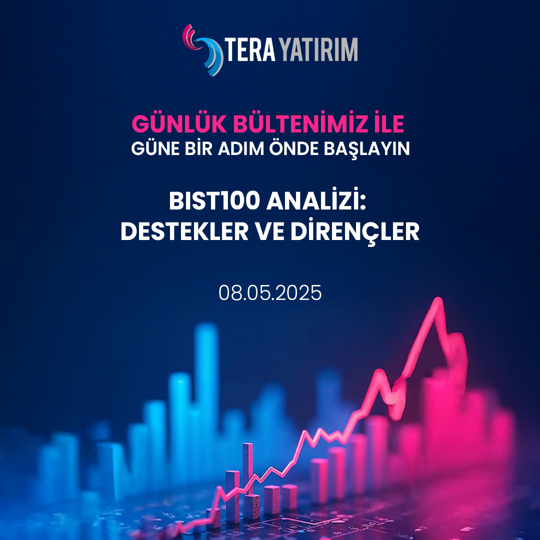 Tera Yatırım'dan 8 Mayıs 2024 Tarihli Günlük Bülten Yayımlandı
