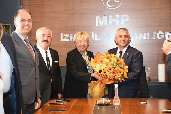 İzmir Ticaret Borsası, Milliyetçi Hareket Partisi İzmir İl Başkanlığı'nı Ziyaret Etti