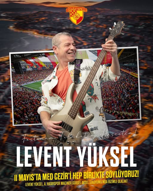 Göztepe, 100. Yıl Kutlamalarında Levent Yüksel ile 