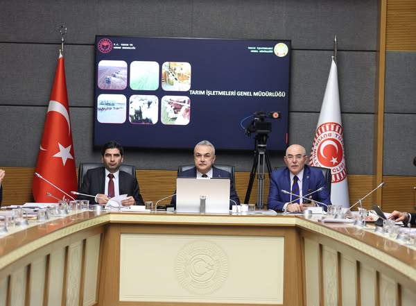TBMM KİT Komisyonu, Et ve Süt Kurumu ve Diğer Tarım Kuruluşlarının 2021-2022 Hesaplarını Görüşüyor