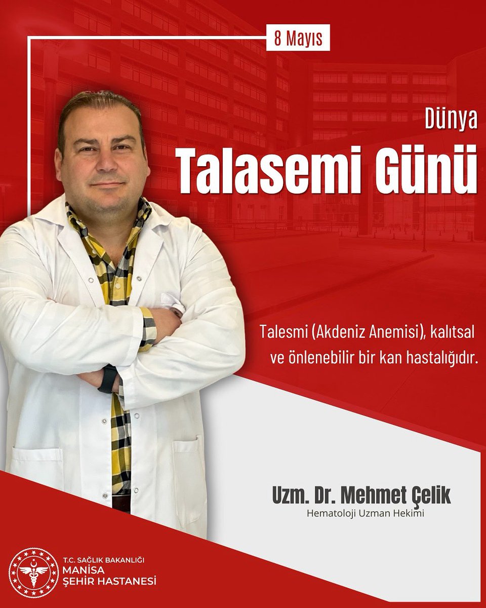 Manisa Şehir Hastanesi'nden Talasemi Hakkında Bilgilendirme