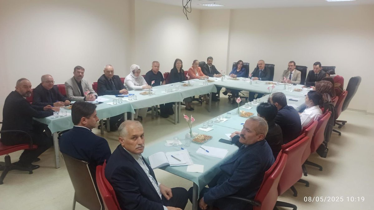 Afyonkarahisar Aile ve Sosyal Hizmetler İl Müdürlüğü Aylık İstişare Toplantısı Düzenlendi