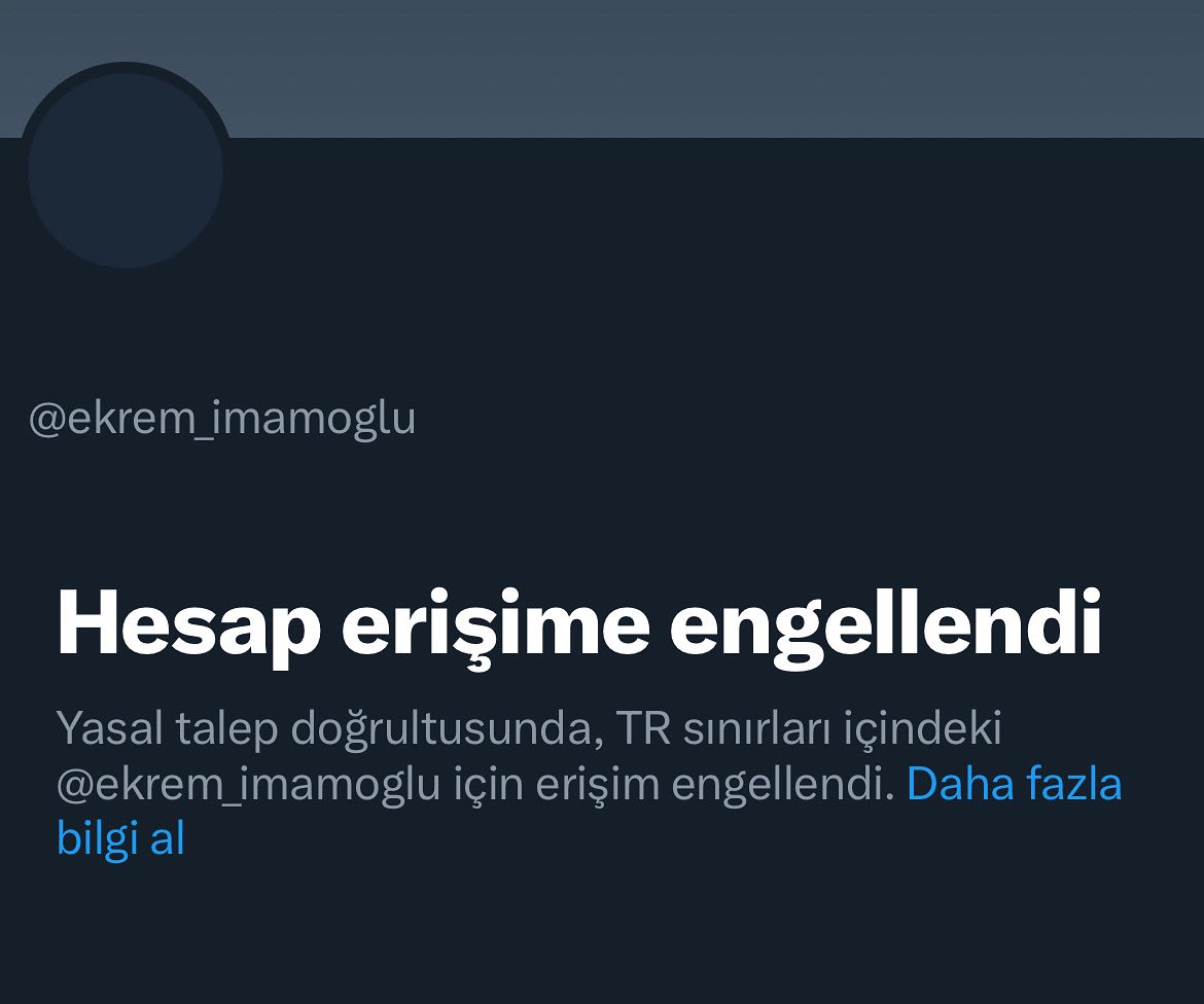 Ekrem İmamoğlu'nun X Hesabına Erişim Engeli Tepkilere Neden Oldu