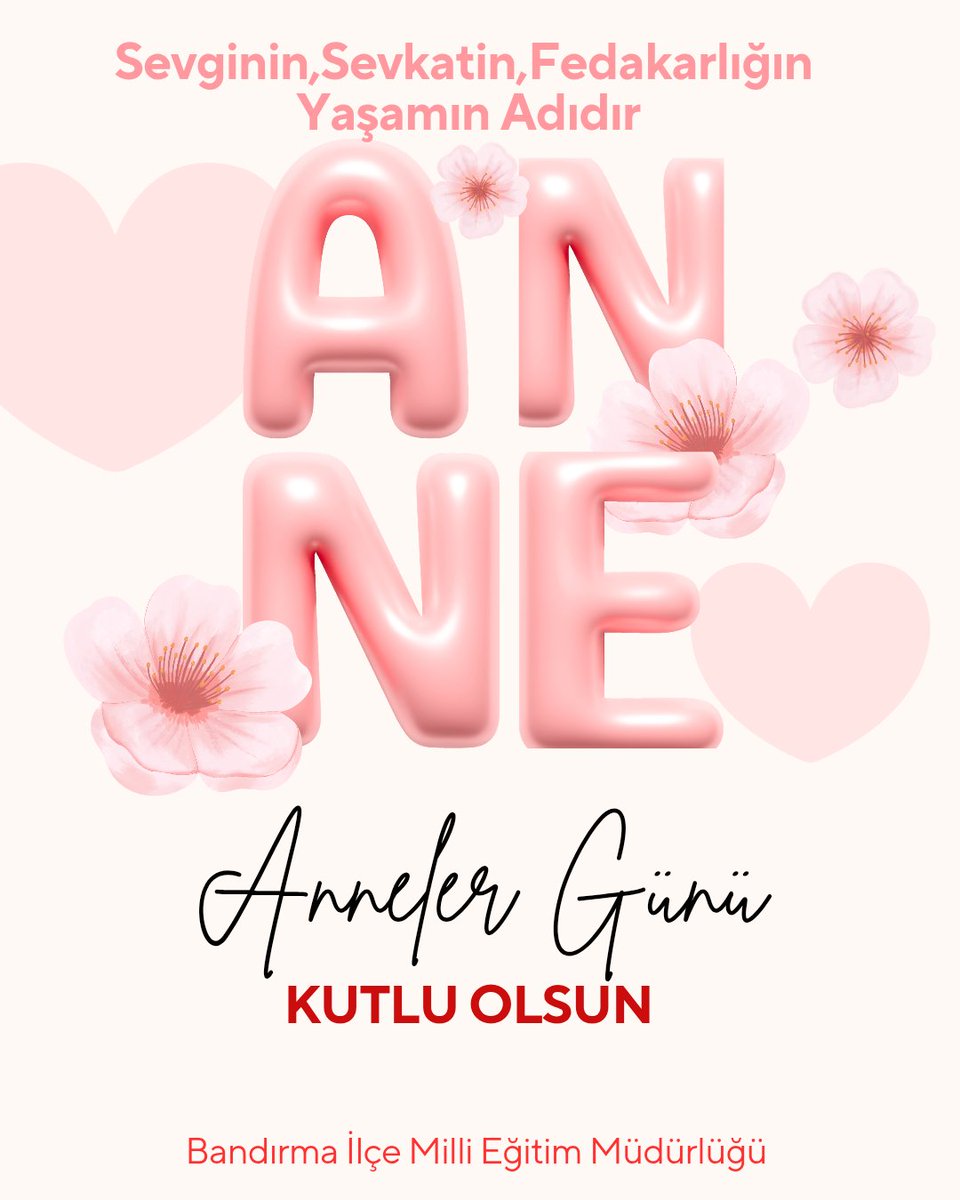Bandırma'da Öğretmenlerden Anneler Günü Mesajı