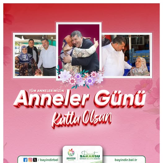 Bayındır Belediyesi, Tüm Annelerin Anneler Günü'nü Kutladı