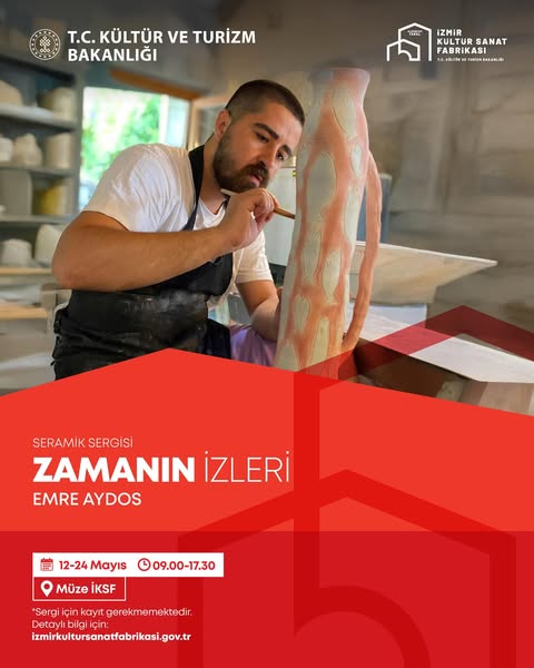 İzmir Kültür Sanat Fabrikası'nda Mayıs Etkinlikleri Başlıyor