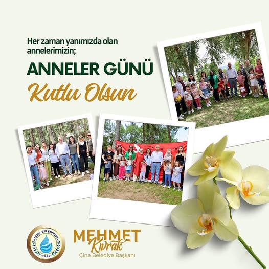 Çine Belediyesi Anneler Günü Mesajı Yayınladı