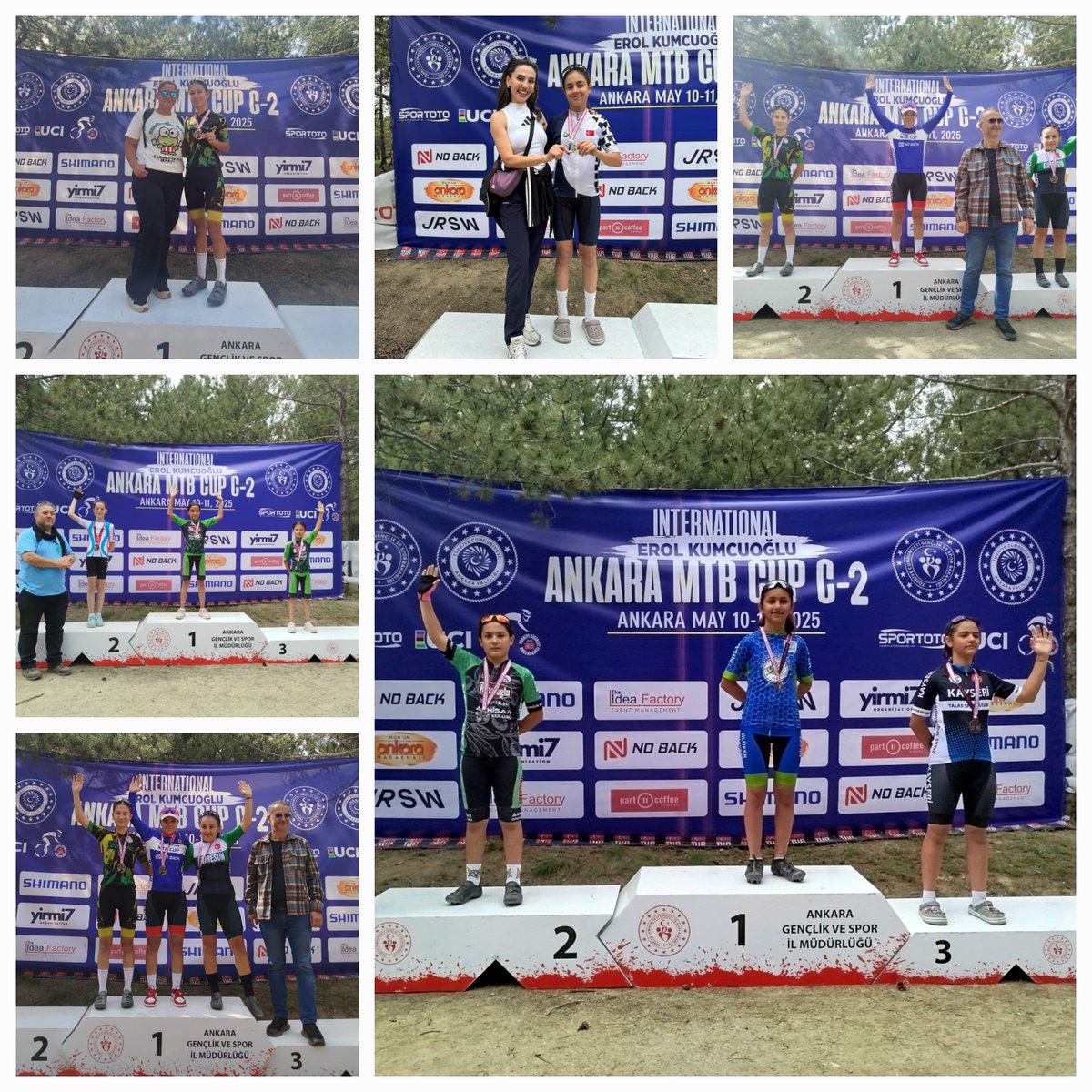 Manisa'dan Ankara MTB Cup'ta Dereceler