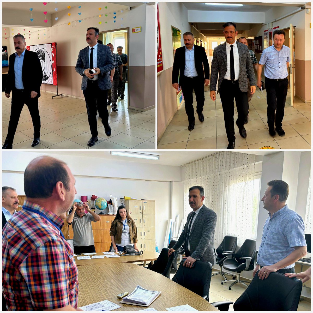 Manisa'da SRC Sınav Alanı İncelemesi ve Adaylara Başarı Dileği