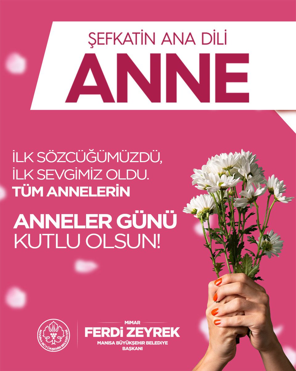 Manisa Büyükşehir Belediyesi, Anneler Günü'nü Kutladı