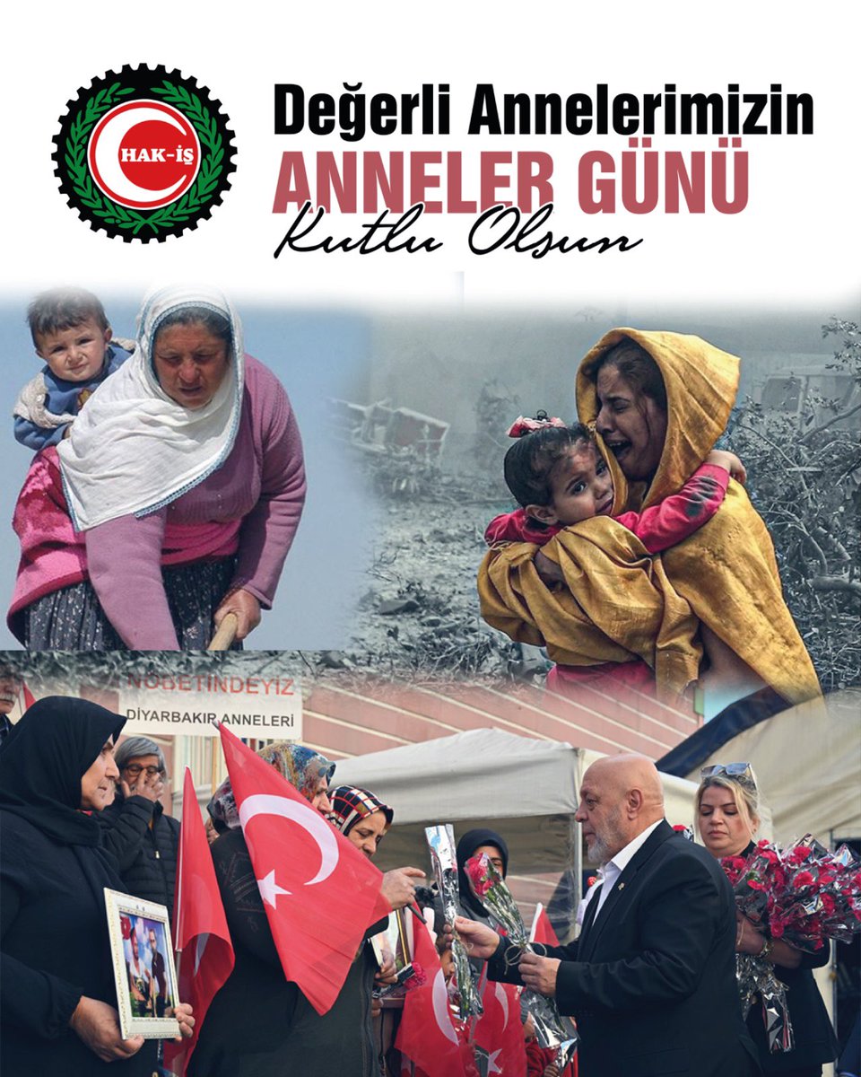 Hak-İş Konfederasyonu'ndan Anneler Günü Mesajı
