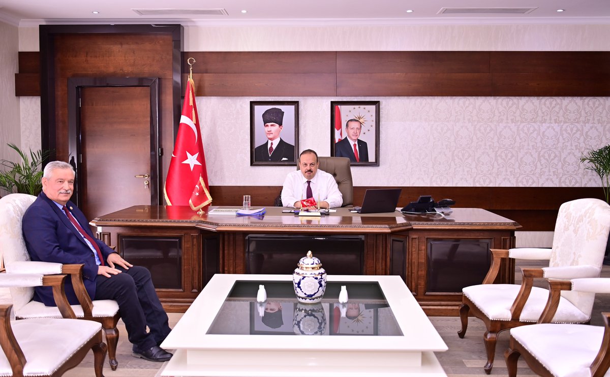 Efeler Ziraat Odası Başkanı Kendirlioğlu, Aydın Valisi Canbolat'ı Ziyaret Etti