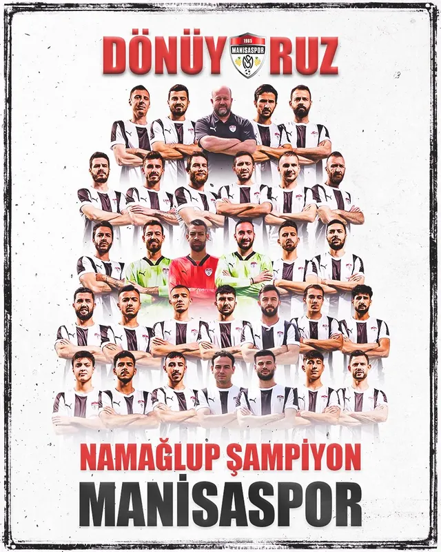 Manisaspor, Bölgesel Amatör Lig Şampiyonu Oldu