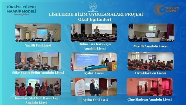 Adnan Menderes Üniversitesi Akademisyenleri, Liselerde 