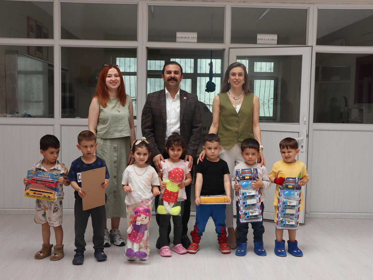 Kaymakam Taşkın, Koçarlı 80. Yıl Cumhuriyet Anaokulu'ndaki Miniklerle Buluştu