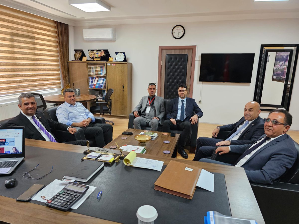 Süleyman EKİCİ ve Şerafettin YAPICI, Söke TAYEM Müdürünü Ziyaret Etti