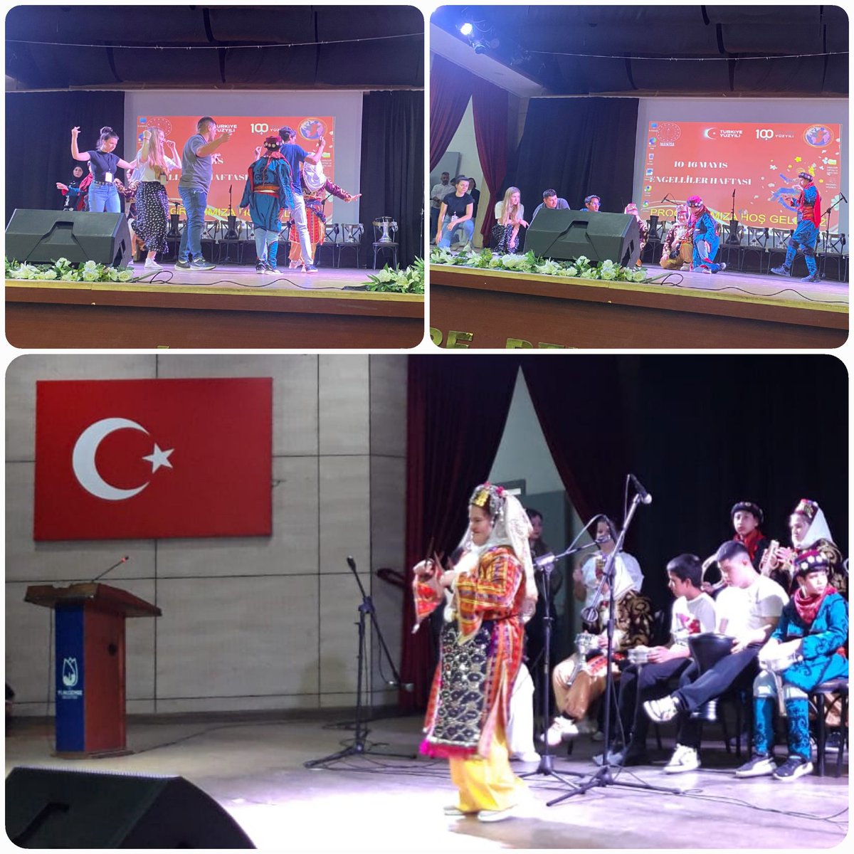Manisa'da Özel Öğrencilerden Engelliler Haftası Etkinliği