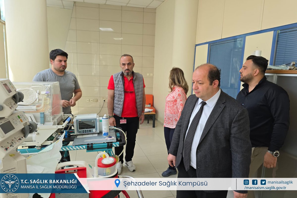 Manisa Sağlık Müdürü, 112 Acil Servisini Ziyaret Etti