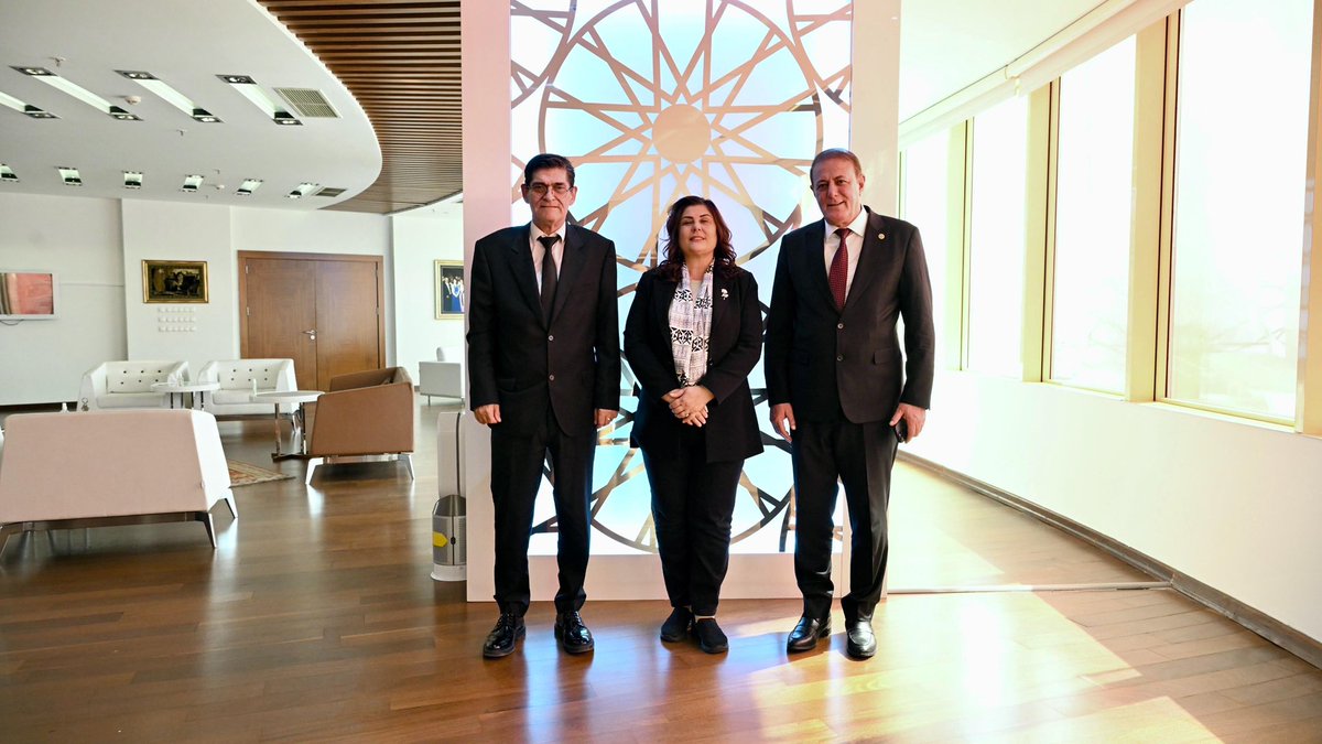 Aydın Büyükşehir Belediye Başkanı ÇERÇİOĞLU, Milletvekili Yıldız ve İlçe Başkanı Bayırlı'yı Ağırladı
