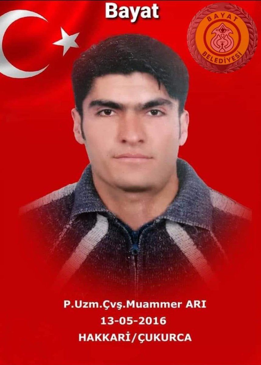 Bayat Belediyesi, Şehit Piyade Uzman Çavuş Muammer Arı'yı Anma Töreni Düzenledi