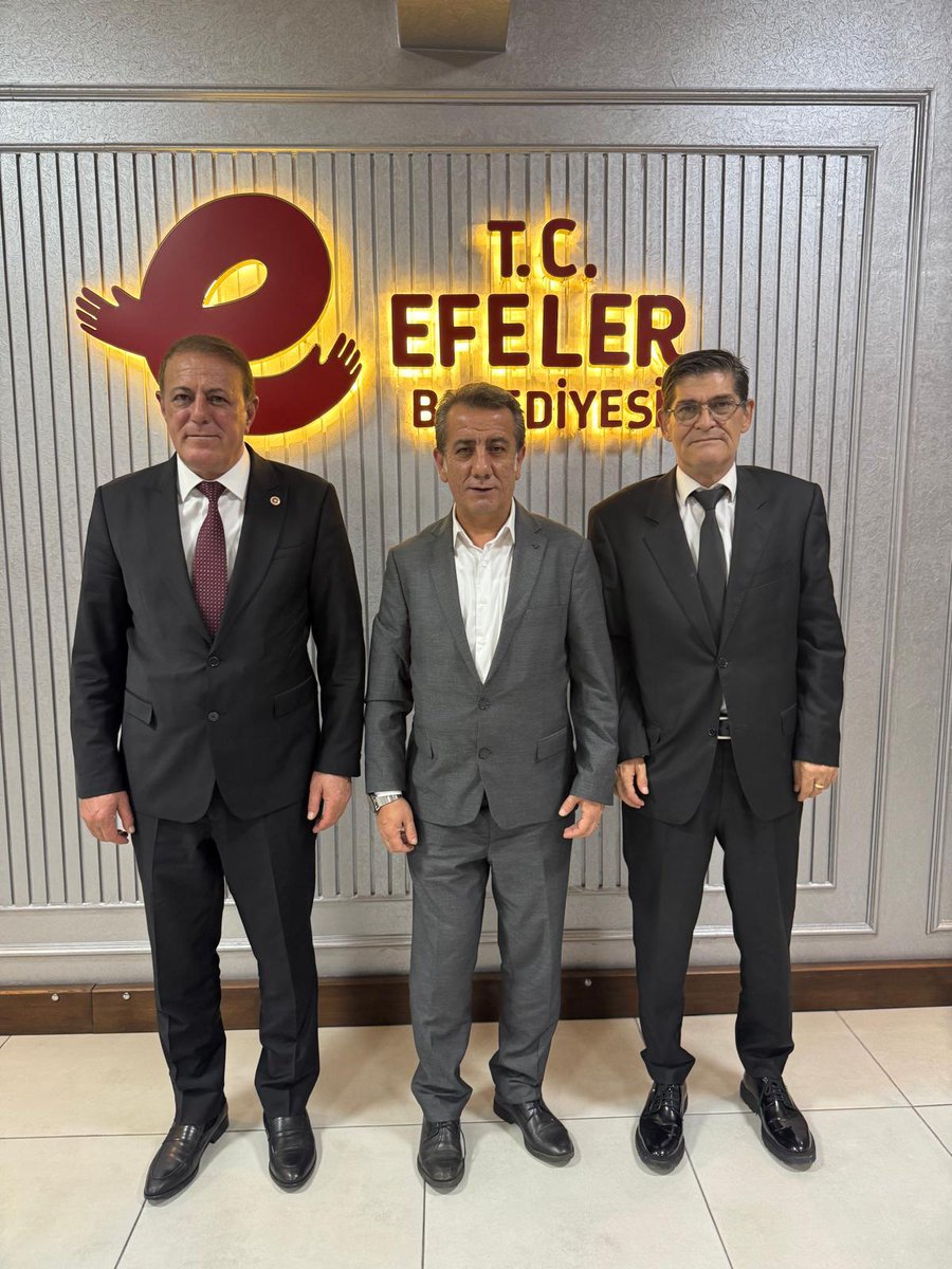 CHP'li Vekil Yıldız, Efeler Belediye Başkanı Yetişkin'i Ziyaret Etti