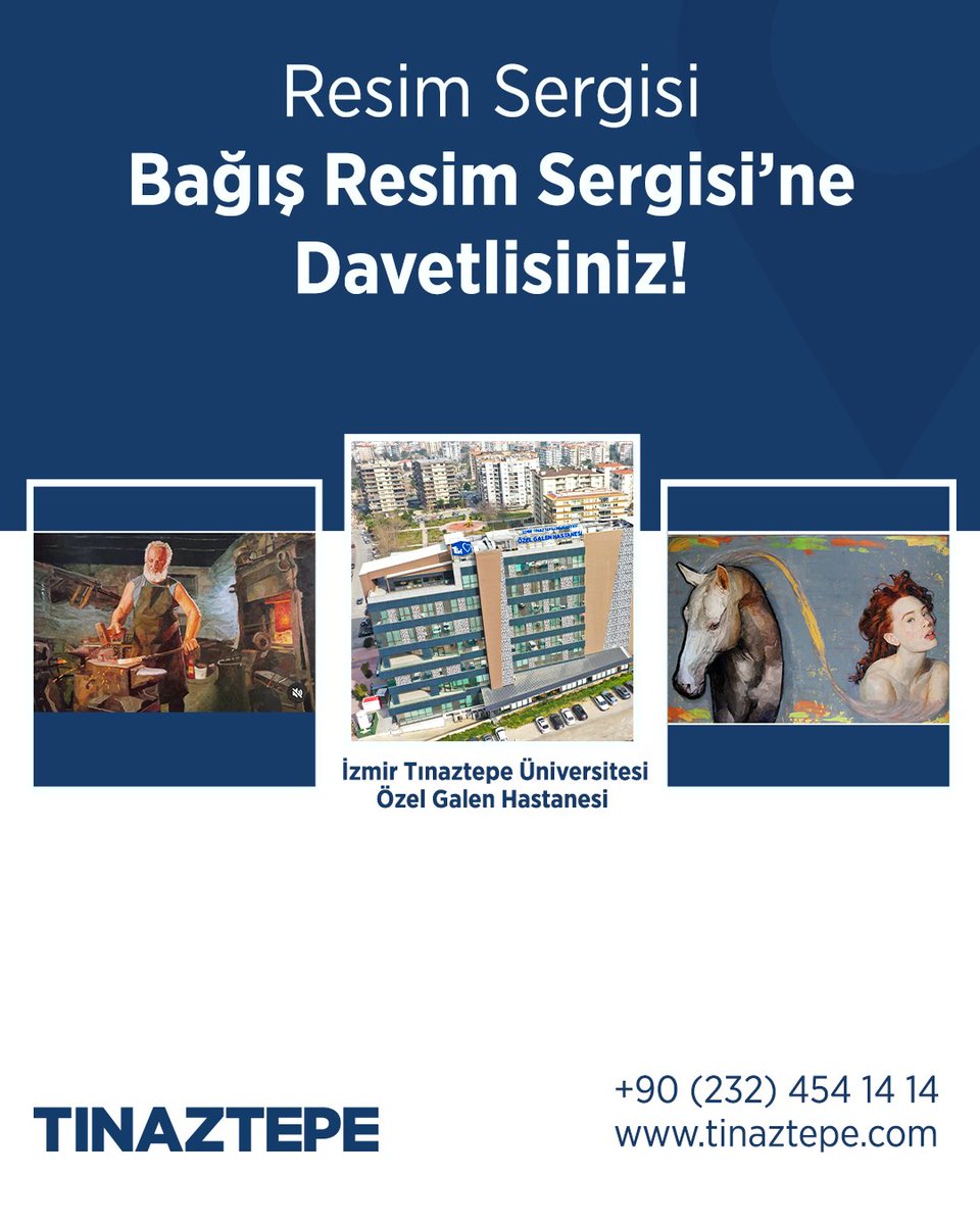 Tınaztepe Sağlık Grubu, Bağış Amacıyla Resim Sergisi Düzenliyor
