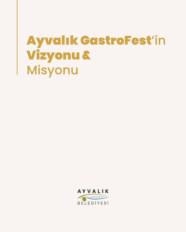 GastroFest Ayvalık, Gastronomi Turizmine Yeni Bir Soluk Getirecek