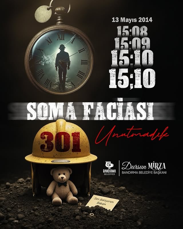 Bandırma Belediyesi, Soma Maden Şehitlerini Andı