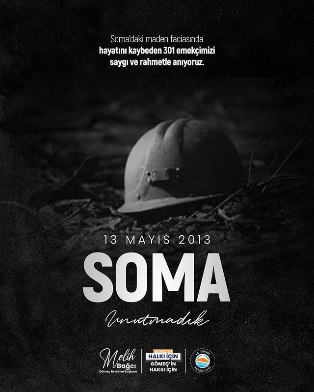 Soma Maden Faciası'nda Hayatını Kaybeden Madenciler Anıldı