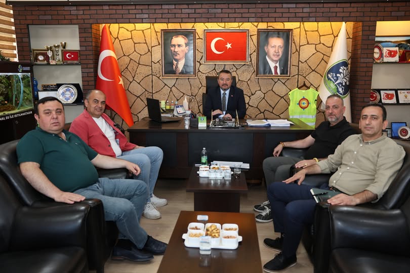 Sandıklı İhracatçı Seracılar Birliği, Belediye Başkanı Öztaş'ı Ziyaret Etti