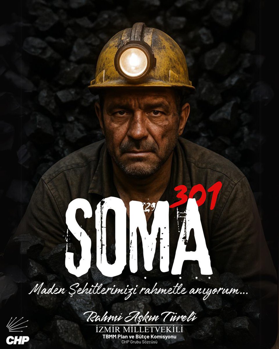 CHP'li Türeli: Soma Maden Katliamı'nı Unutmadık, Unutturmayacağız