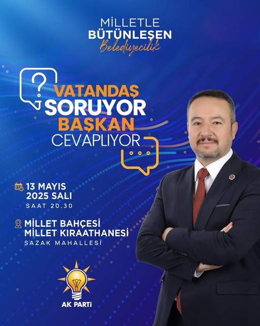 Sandıklı Belediye Başkanı Öztaş, Sazak Mahallesi'nde Buluşuyor