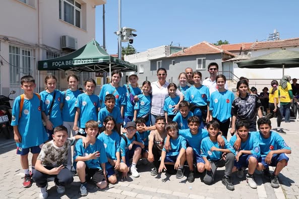 Foça'da Kuzey Ege Oyunları Oryantiring Yarışları Tamamlandı