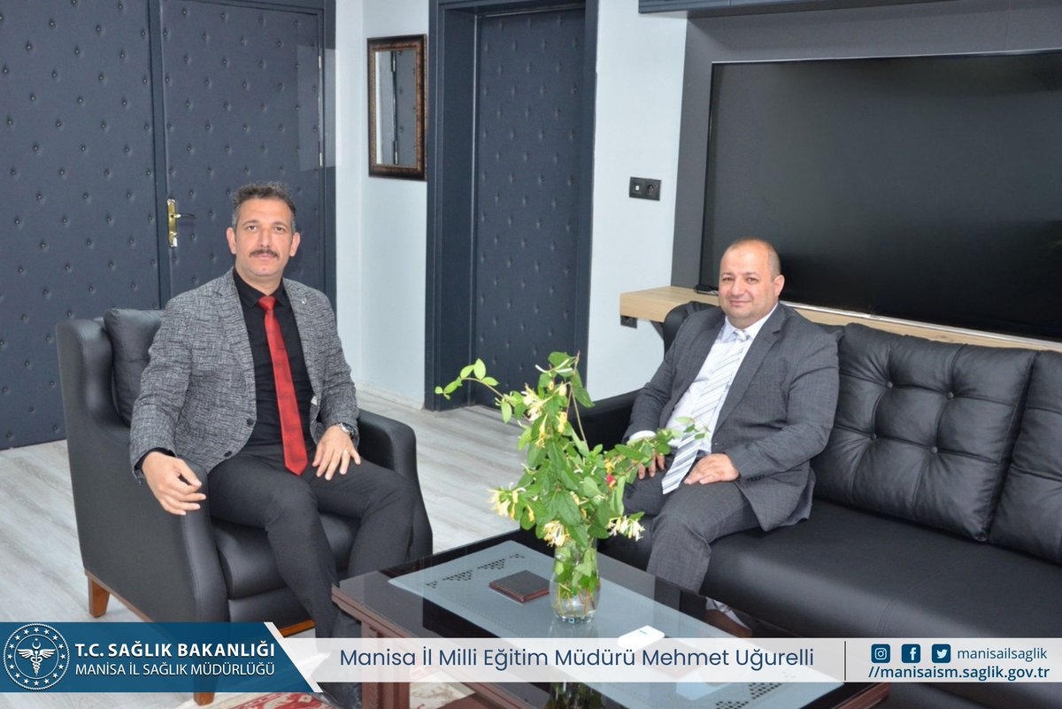 Manisa İl Sağlık Müdürlüğü ve İl Milli Eğitim Müdürlüğü İş Birliği Görüşmesi