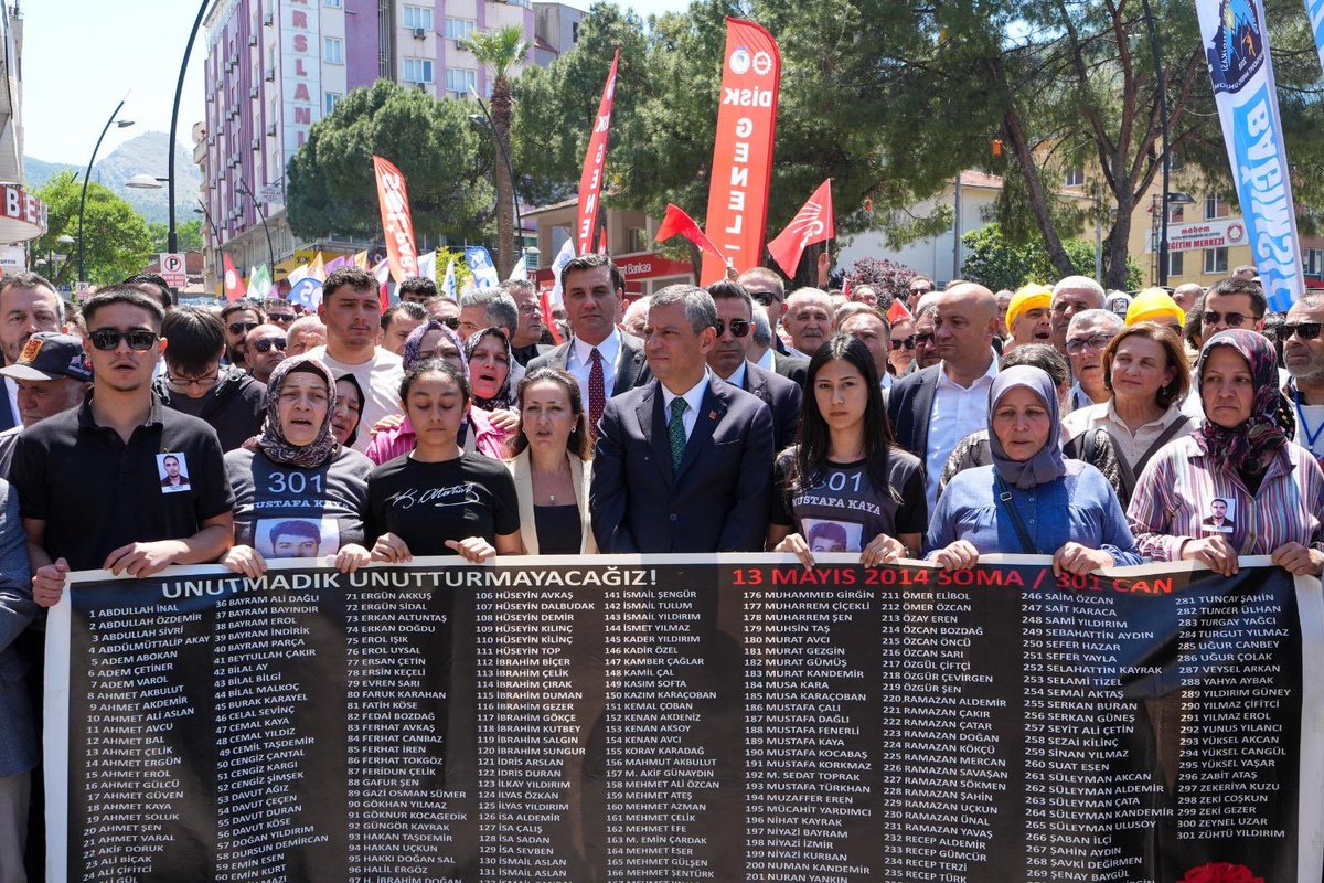 Soma Maden Faciası'nın 11. Yılında Anma Törenleri Düzenlendi