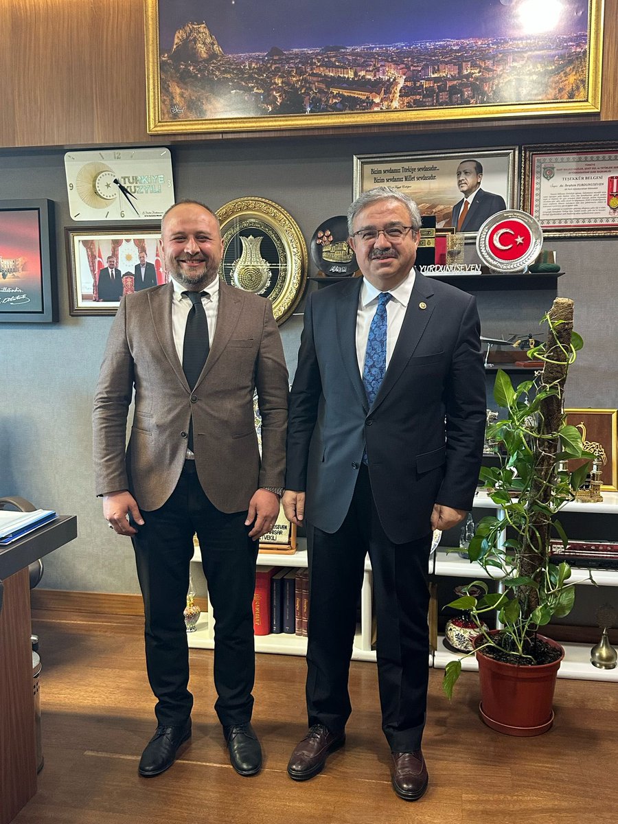 TBMM'de Sultandağı Belediye Başkanı'na Ziyaret